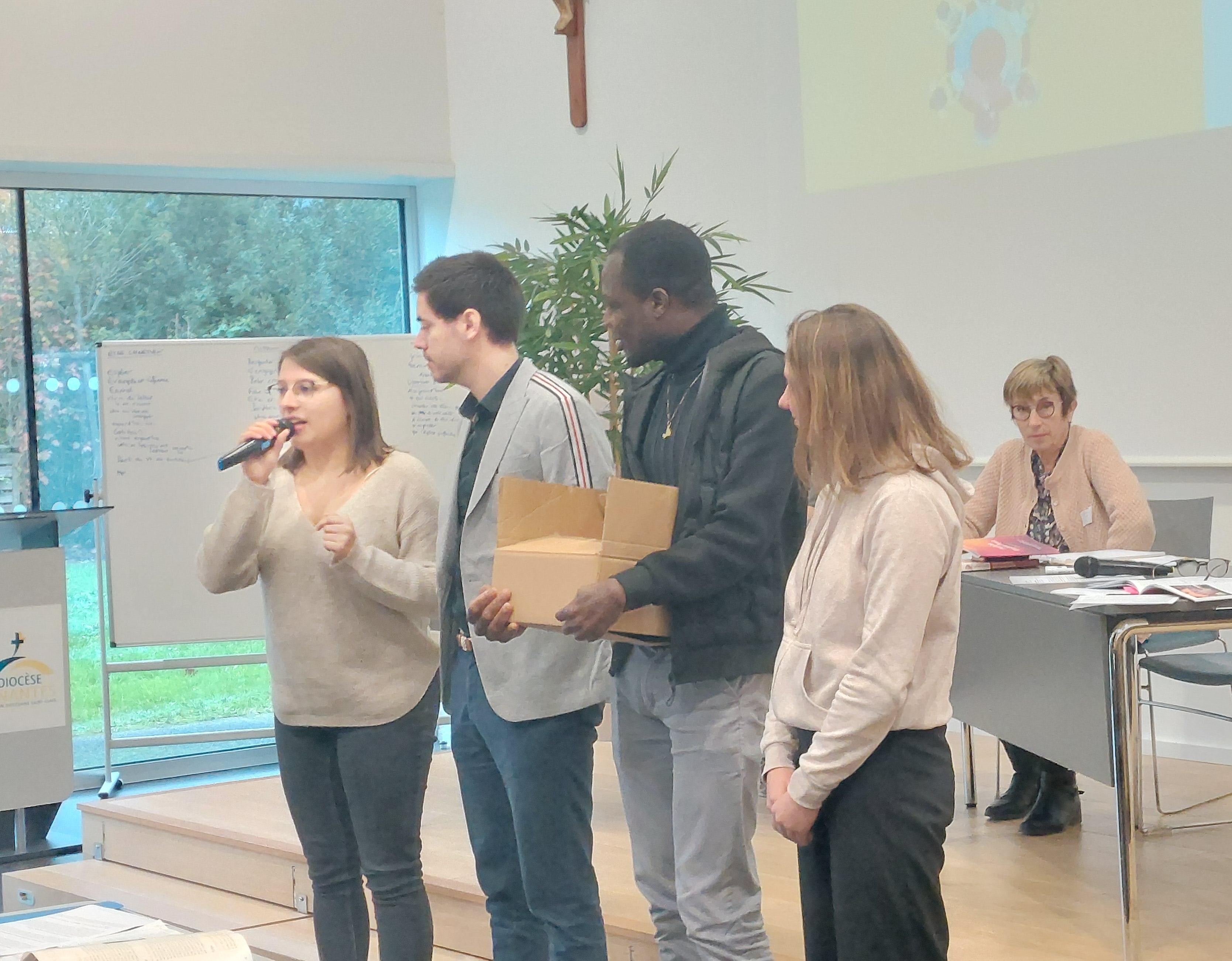 Les jeunes de la JOC viennent nous voir !