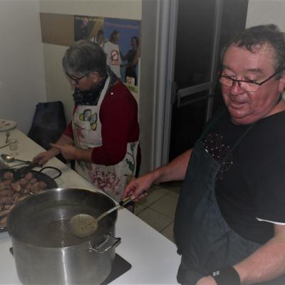 Benoît et Margot, les cuisiniers