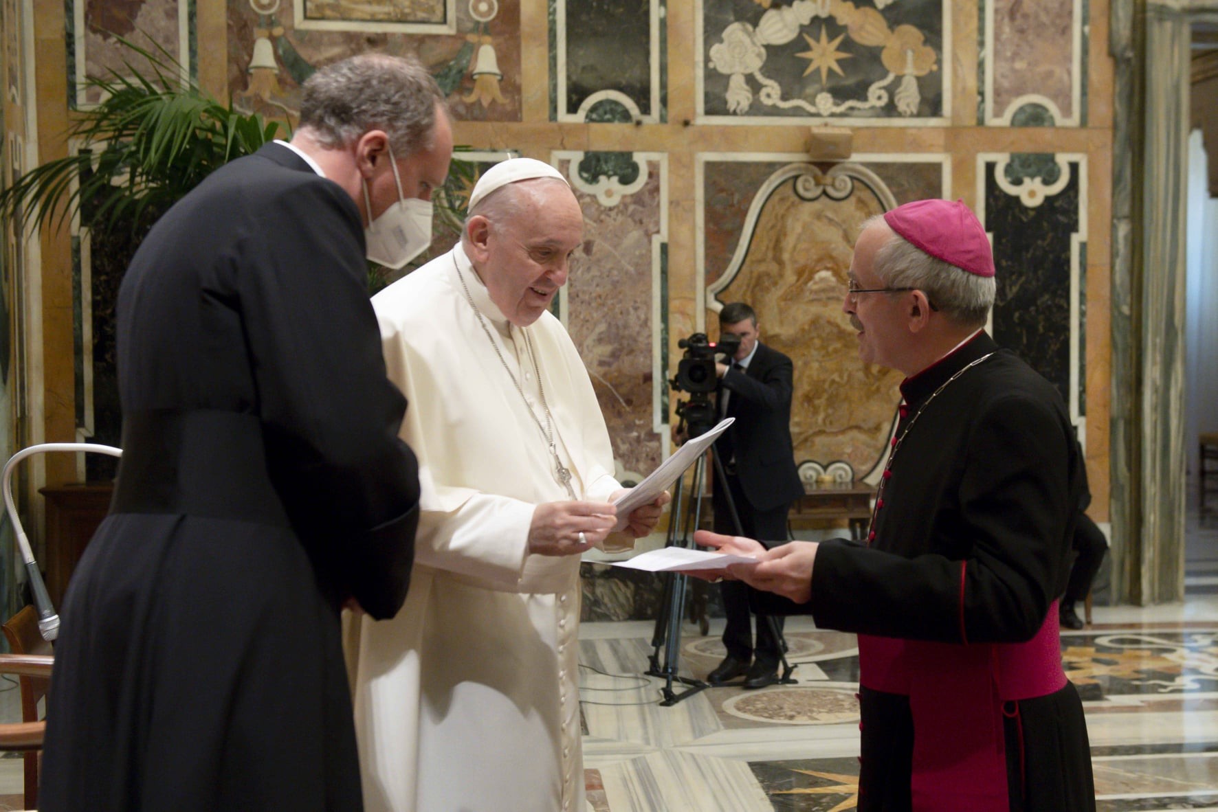 Rencontre avec le Pape François