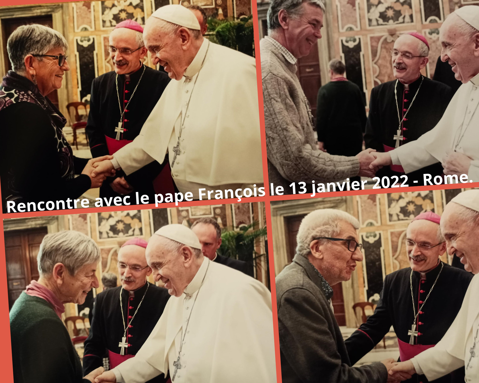 Rencontre avec le pape François