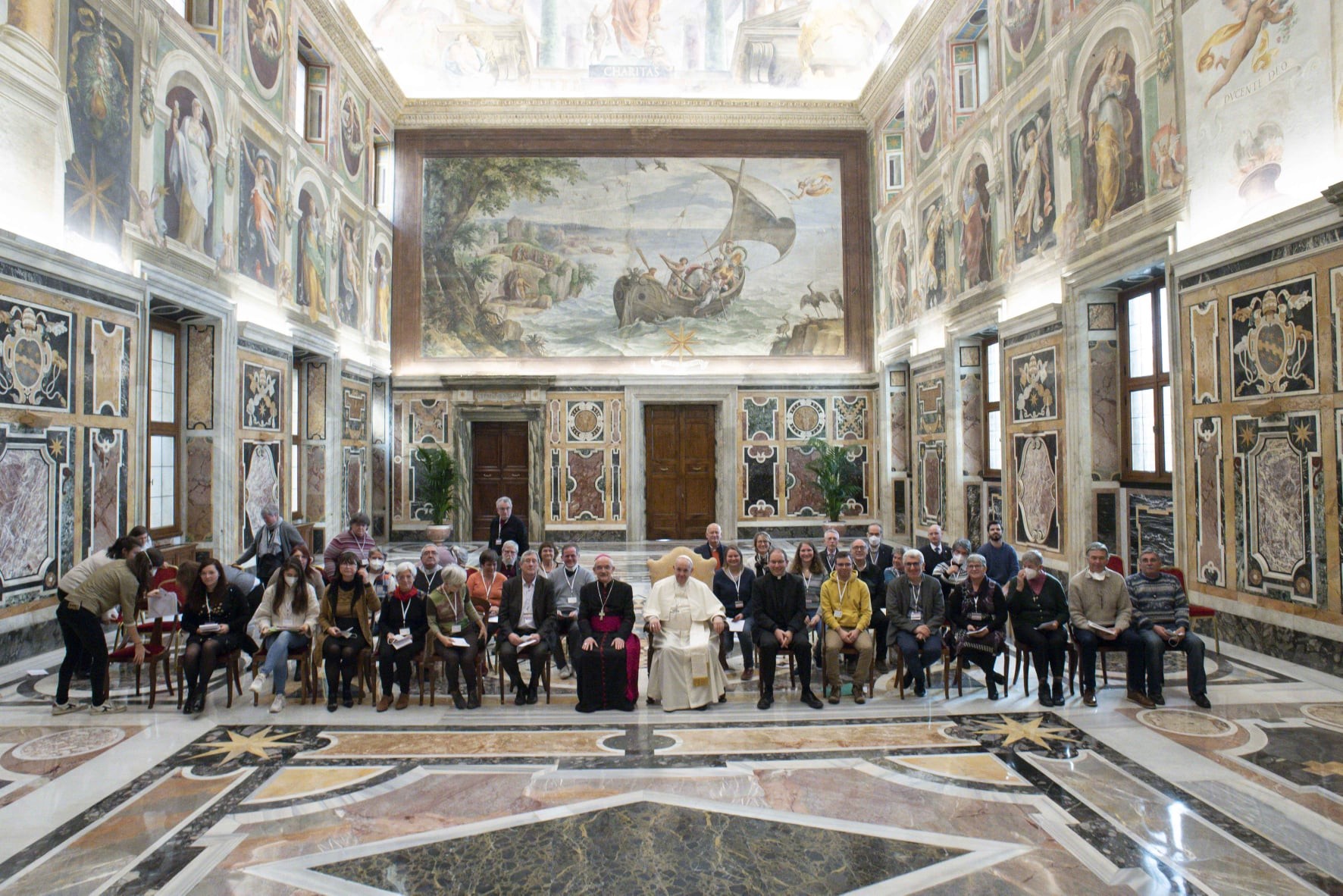 Rencontre avec le pape Francois